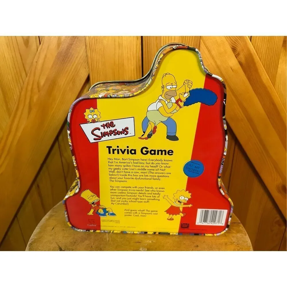 The Simpsons Trivia Game 3-D Tin 2000 (7583)